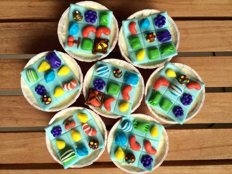 Candy Crush Cupcakes